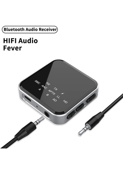 2 In 1 Hifi Bluetooth 5.2 Aptx Hd Verici Alıcı Kablosuz 3.5mm Aux Optik Aptx Adaptörü Araba Tv Stereo Sistemi Için (Yurt Dışından) fiyatları
