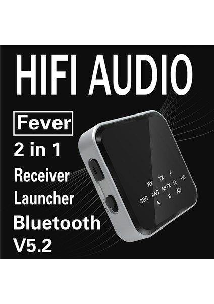 2 In 1 Hifi Bluetooth 5.2 Aptx Hd Verici Alıcı Kablosuz 3.5mm Aux Optik Aptx Adaptörü Araba Tv Stereo Sistemi Için (Yurt Dışından) indirimleri