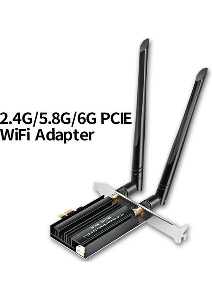 WIFI6E 3000MBPS 2.4g 5g 6ghz Bluetooth 5.2 Usb3.0 Üç Bantlı Kablosuz Lan Adaptörü Masaüstü Bilgisayar Dizüstü Bilgisayar Için Wifi Alıcısı (Yurt Dışından)