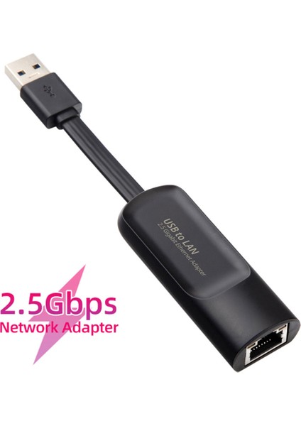 USB 3.0 - RJ45 Ethernet Lan Adaptörü 2500MBPS Gigabit Dizüstü Bilgisayar Harici Kablolu Ağ Dönüştürücü MacBook Ethernet Için (Yurt Dışından) fırsatları