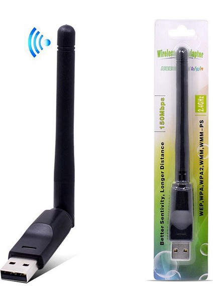 Nıc Alıcı Sürücüsüz USB Kablosuz Wifi Hepsi Bir Arada Nıc Alıcı Pc Dizüstü Wifi Harici Verici (Yurt Dışından) modelleri