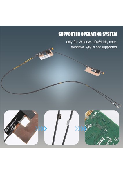 Wifi Kartı AX201 Ngw Antenli Wifi 6 3000MBPS M.2 Cnvio2 Bluetooth 5.1 Wifi Adaptörü WINDOWS10 Için (Yurt Dışından)