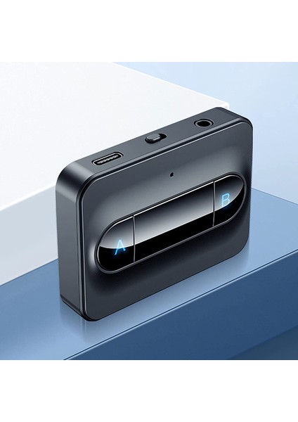 Bluetooth 5.0 Verici Adaptörü Çift Bağlantı Bağlantılı Kulaklık Ev Ses Sistemi Siyah (Yurt Dışından) modelleri