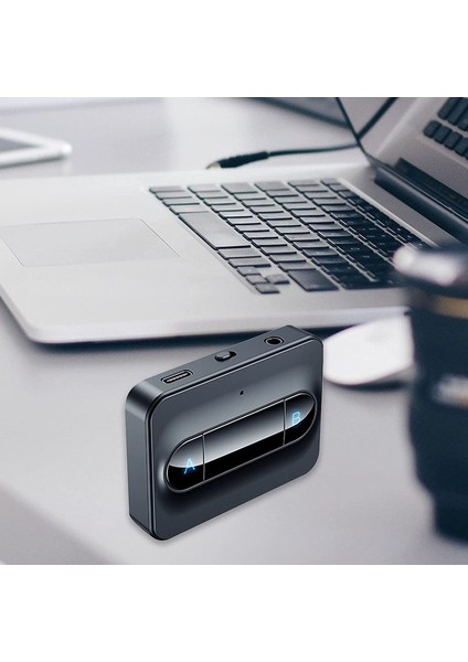 Bluetooth 5.0 Verici Adaptörü Çift Bağlantı Bağlantılı Kulaklık Ev Ses Sistemi Siyah (Yurt Dışından) fırsatları