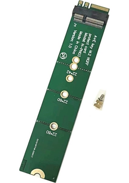 Wifi Kablosuz Kart Uzatma Adaptörü Koruma Kartı A+E Key E-Key M.2 Ngff Çok Işlevli Ağ Kartı (Yurt Dışından)