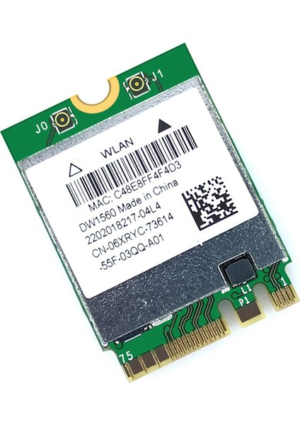 BCM94352Z DW1560 M.2 Wifi Adaptörü Kablosuz Kart 1200 Mbps 802.11AC 2.4 Ghz/5g Bluetooth 4.0 Ngff Kartı Mac Os Için (Yurt Dışından)