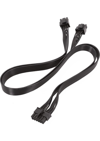 Psu Grafik Kartı Hattı 12PIN - Çift 8pin(6+2) Pcı-E Modüler Güç Kablosu, Seasonic P-860 P-1000 X-1050 (60CM) (Yurt Dışından)
