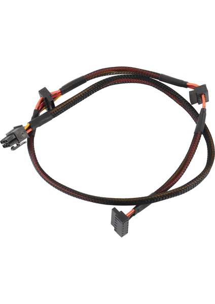 Antec Np Tp Eco Serisi Için Modüler Psu 6pin - 3 Bağlantı Noktalı Sata Güç Kablosu 18AWG Tel 80CM (Yurt Dışından)