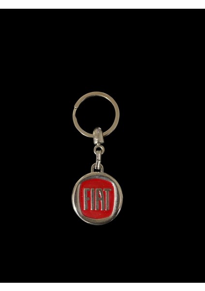 Fiat Logolu Metal Anahtarlık