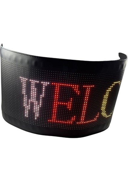 Bluetooth Lu Telefon Kontrollü P32128 Flexible Matrix LED Ekran 5V (705*220MM) indirimleri