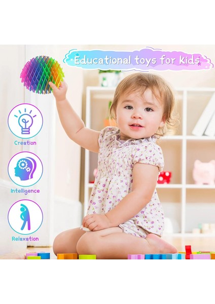 Magic Morphoid Strees Giderici Fidget Oyuncak – Kaygı Azaltıcı, Odaklanma Yayı