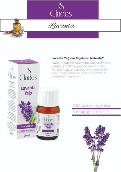 Lavanta Yağı 20 ml - Cilt Bakım Yağı Lavender Oil fiyatları
