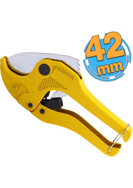 Su Tesisatı Pprc Pvc Plastik Boru Kesme 42 mm Otomatik Bahçe Hortum Kesici Makası