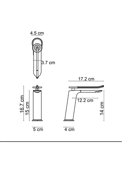 Lavabo Bataryası (Krom-Mor) FA-5011P