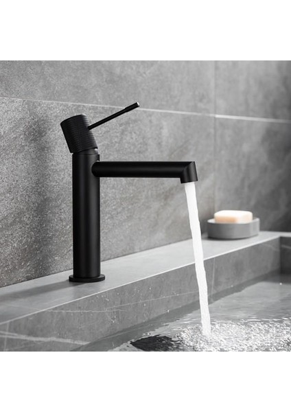 Lavabo Bataryası (Mat Siyah)