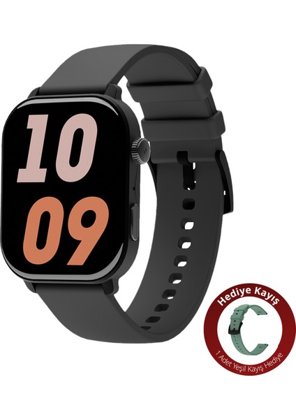 Hiwatch Talk 2 Amoled Ekran Android ve Ios Uyumlu Silikon Kayışlı Akıllı Saat