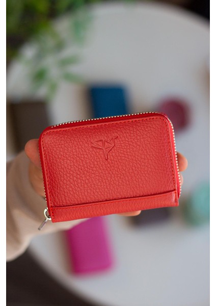 Sydney Deri Bozuk Para Gözlü Rfid Engelleyici Unisex Cüzdan