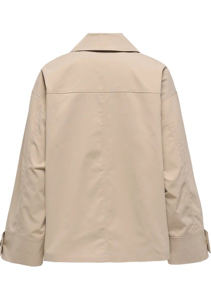 Kadın Onleja Ayarlanabilir Manşetli Düğmeli Kısa Ceket 15336404 Bej fiyatları