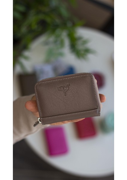 Sydney Deri Bozuk Para Gözlü Rfid Engelleyici Unisex Cüzdan