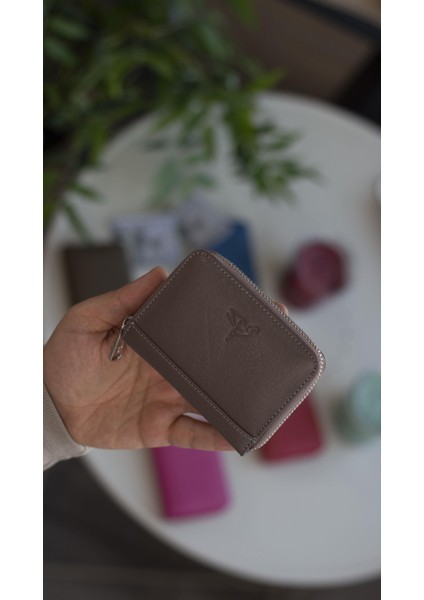 Sydney Deri Bozuk Para Gözlü Rfid Engelleyici Unisex Cüzdan modelleri