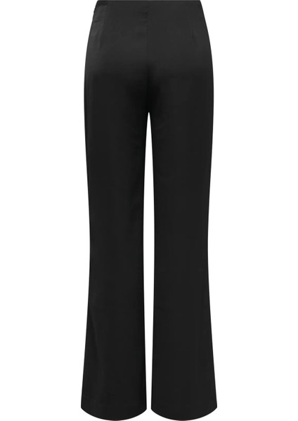 Kadın Onlthalıa Yüksek Bel Geniş Paça Pantolon 15342314 Siyah fiyatları