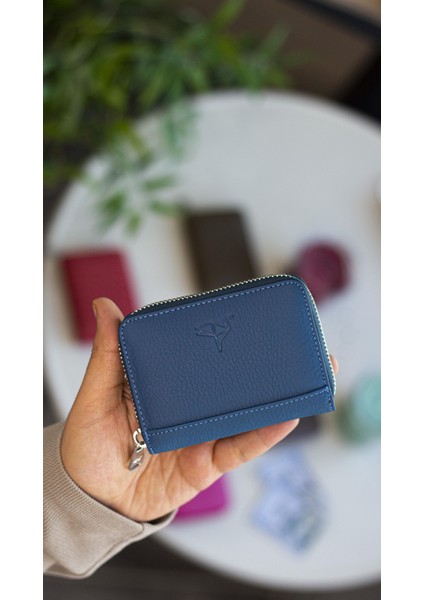 Sydney Deri Bozuk Para Gözlü Rfid Engelleyici Unisex Cüzdan modelleri