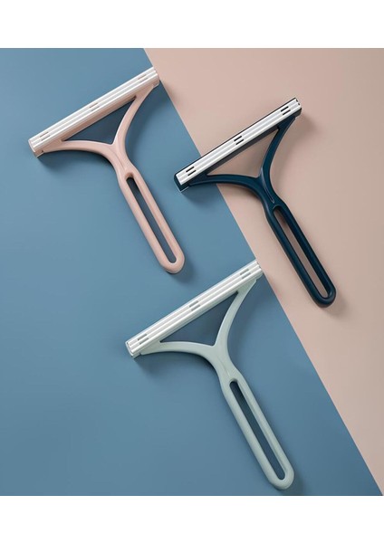 Silikon Çift Taraflı 3'Lü Kedi Köpek Kıl Tüy Temizleyici Tarak Kazak Hali Tiftik Toz Toplayıcı 3 Renk