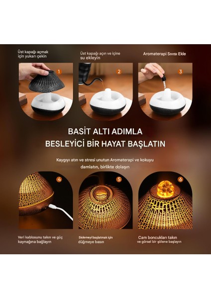 Süper Oda Kokusu Sessiz 7 Renkli Aromaterapi Kokulu Buharlaştırıcı Ev Ofis Otomatik Kapanma fırsatları
