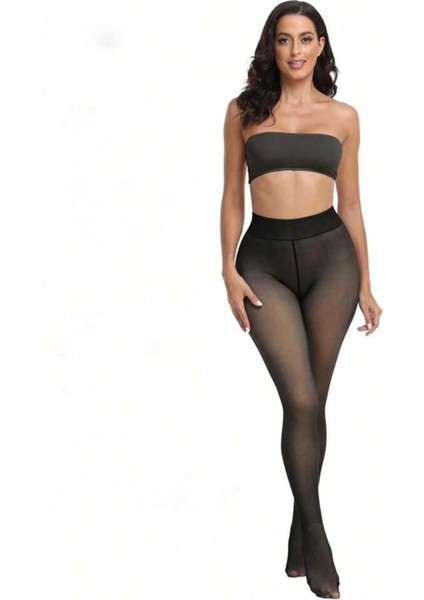 Termal Peluş Siyah Külotlu Çorap PKC-581 fiyatları