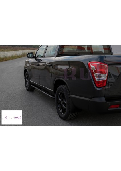 Hyundaı Santa-Fe Uzun Şasi 2013-2020 Yan Basamak Bosphorus Siyah modelleri