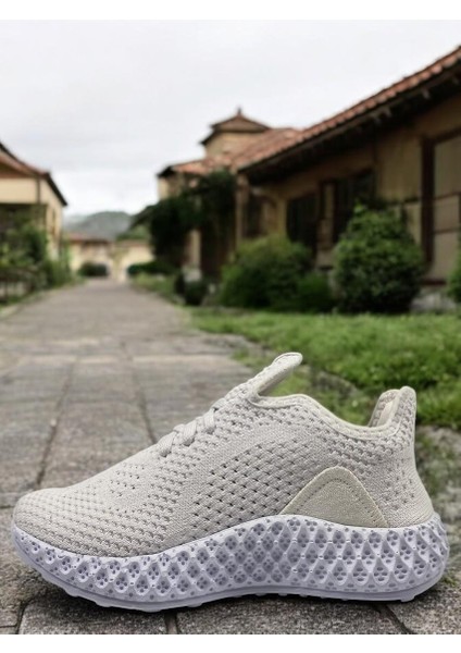 Bn 30009 Beyaz Tam Ortopedik Sneaker Günlük Kadın Spor Ayakkabı