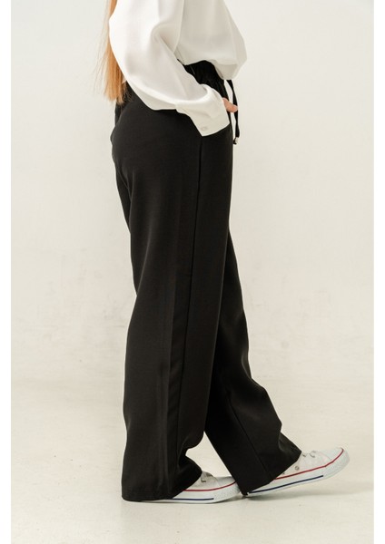 Kız Çocuk Paça Pensli Keten Pantolon 2566 fiyatları