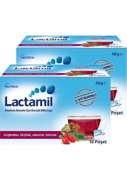 Emziren Anneler İçin Karışık Bitki Çayı 2 Adet x 48 gr