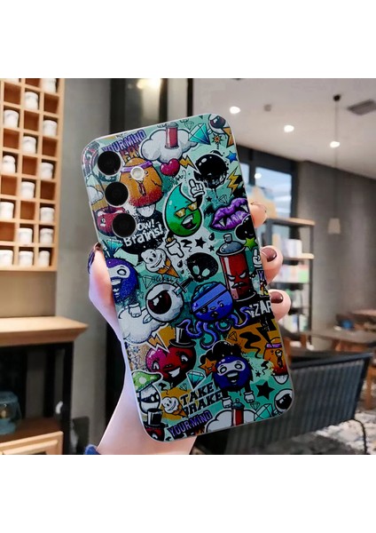 Samsung Galaxy A56 5g Kılıf Desen Baskı Cep Telefonu Tpu Arka Kapak-Çöp (Yurt Dışından) modelleri