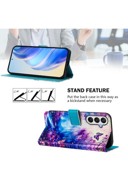 Samsung Galaxy A16 4g/galaxy A16 5g Kılıf Desen Baskı Cüzdan Telefon Kılıfı Askılı-Dream Valley (Yurt Dışından) indirimleri