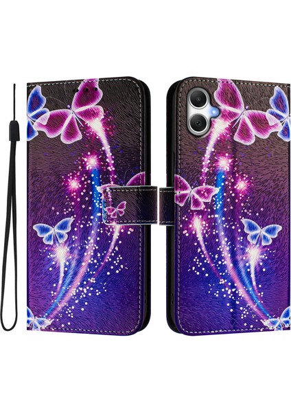 Samsung Galaxy A06 Kılıf Desen Baskı Cüzdan Telefon Kılıfı Askılı- (Yurt Dışından) fiyatları