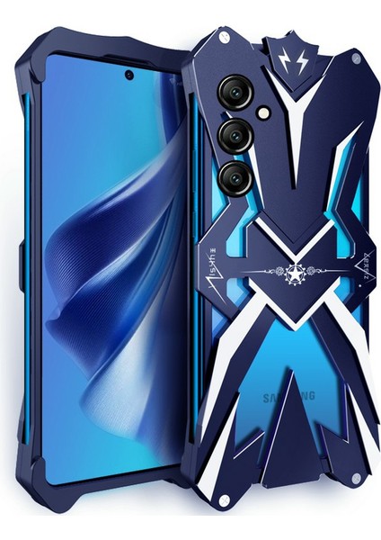 Samsung Galaxy S24 Kılıf Darbeye Dayanıklı Alüminyum Alaşımlı Telefon Arka Kapak (Yurt Dışından)