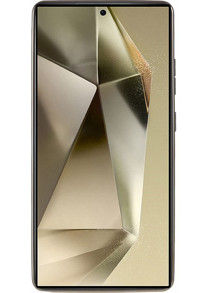 Samsung Galaxy S25 Ultra Için Kıgc Kılıf Magsafe Deri+Pc+Tpu Telefon Kılıfı ile Uyumlu-Titanyum Altın (Yurt Dışından)