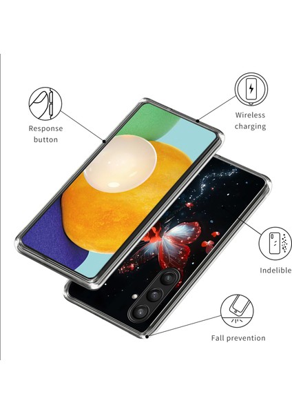 Samsung Galaxy A26 5g Kılıf Desenli Baskılı Darbeye Dayanıklı Tpu Telefon Kılıfı- Gül (Yurt Dışından) modelleri