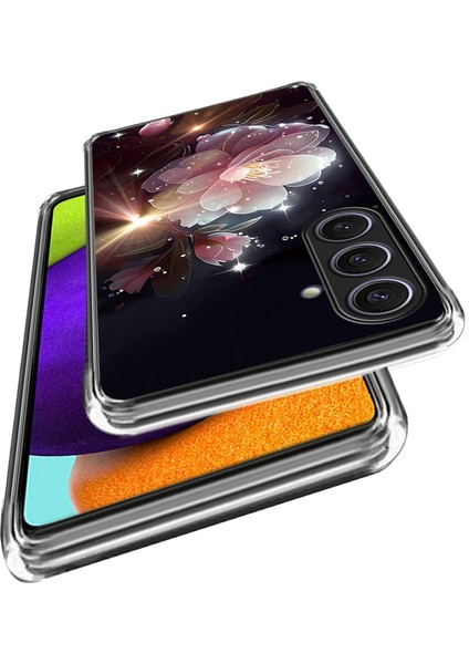 Samsung Galaxy S25+ Kılıf Desenli Baskılı Darbeye Dayanıklı Tpu Telefon Kılıfı-Pembe Çiçek (Yurt Dışından) fiyatları