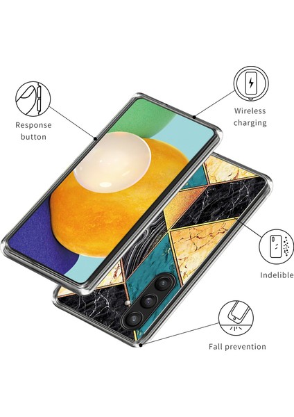 Samsung Galaxy S25 Kılıf Desen Baskı Tpu Telefon Arka Kapak-Ekleme Mermer (Yurt Dışından) modelleri