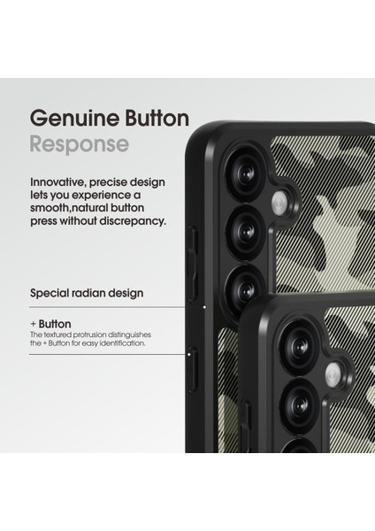 Ibmrs Samsung Galaxy S25 + Kılıf Tpu + Pc Ağır Hizmet Darbeye Dayanıklı Telefon Kapağı Kamera Koruma-Izgara Kamuflaj (Yurt Dışından) modelleri