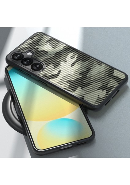 Ibmrs Samsung Galaxy S25 + Kılıf Tpu + Pc Ağır Hizmet Darbeye Dayanıklı Telefon Kapağı Kamera Koruma-Izgara Kamuflaj (Yurt Dışından) indirimleri