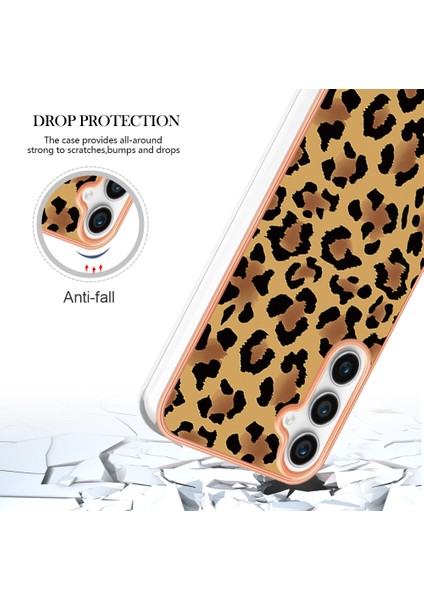 Samsung Galaxy S24 Fe Kılıf Imd-D Desen Baskı 2.0mm Tpu Telefon Arka Kapak-Leopar Baskı (Yurt Dışından) indirimleri