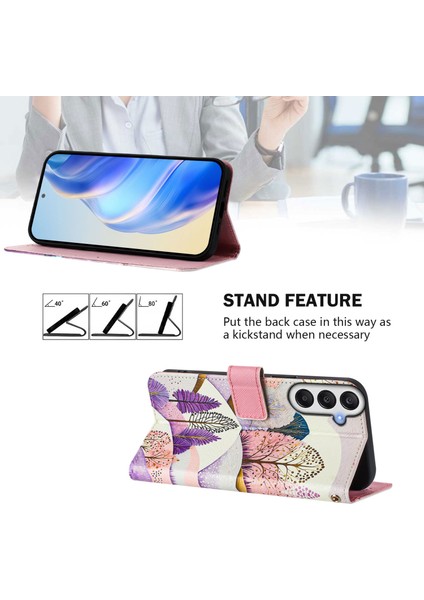 Samsung Galaxy A54 5g Kılıf Desen Baskı Cüzdan Telefon Kılıfı Askılı-Manzaralı (Yurt Dışından) modelleri