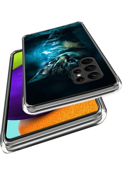 Samsung Galaxy S25 Ultra Kılıf Desen Baskı Tpu Telefon Arka Kapak-Kedi (Yurt Dışından) fiyatları