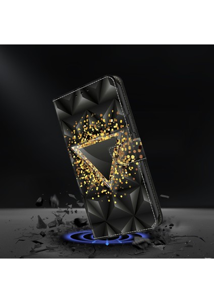 Samsung Galaxy A36 5G/A56 5g Kılıf Pu Deri Cüzdan Telefon Kılıfı Stand-Eşkenar Dörtgen Için (Yurt Dışından) fırsatları