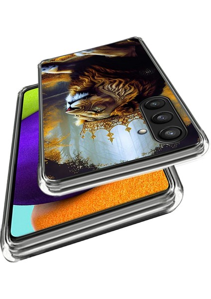 Samsung Galaxy A16 4g/5g Kılıf Desen Baskı Tpu Telefon Arka Kapak-Aslan Kral (Yurt Dışından) fiyatları
