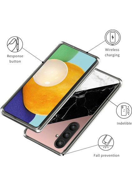 Samsung Galaxy S24 Fe Telefon Kılıfı Desen Baskı Yumuşak Tpu Arka Kapak-Stil B (Yurt Dışından) modelleri