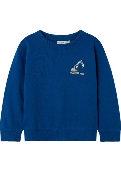 Nmmvıldar Ls Nreg Sweat U Lacivert Erkek Çocuk Sweatshirt